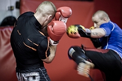 Trening MMA w klubie Change Gym